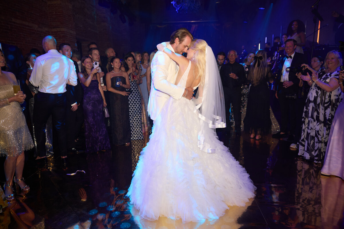 Ryan Pulock and wife Danielle at cocktail hour