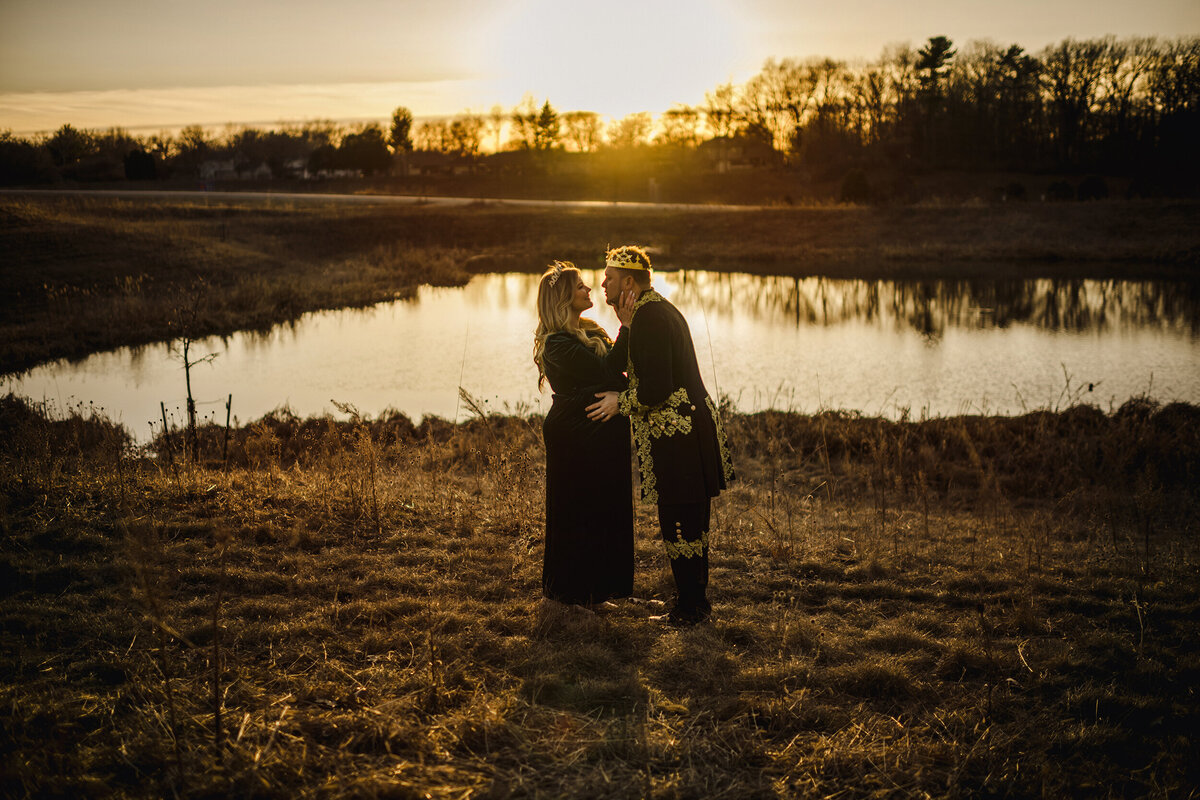 Sunset Maternity session