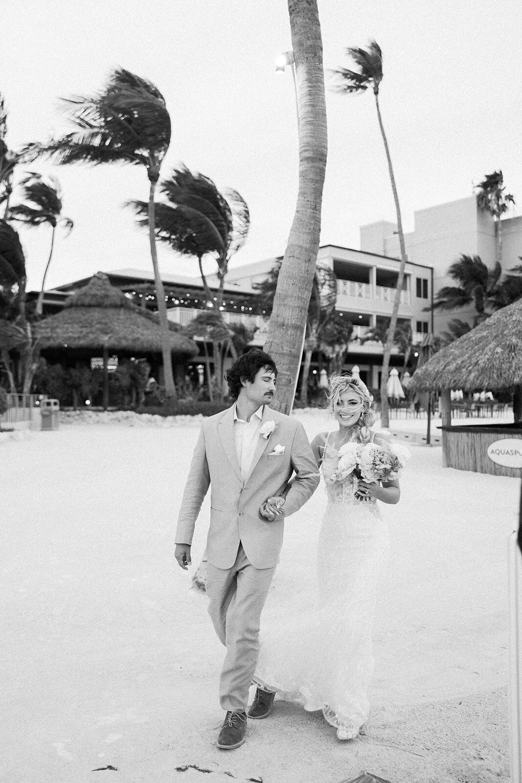  A timeless moment of Brenda & Stephen at their destination wedding in Cheeca Lodge.