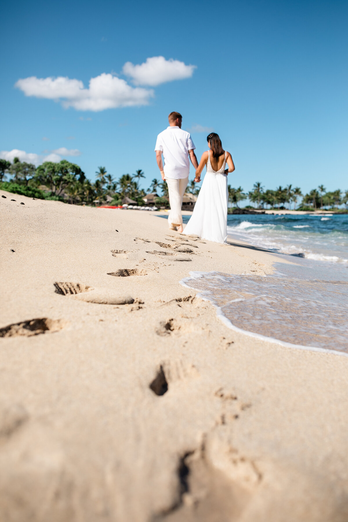 Hawaiian Beach Wedding in Kona