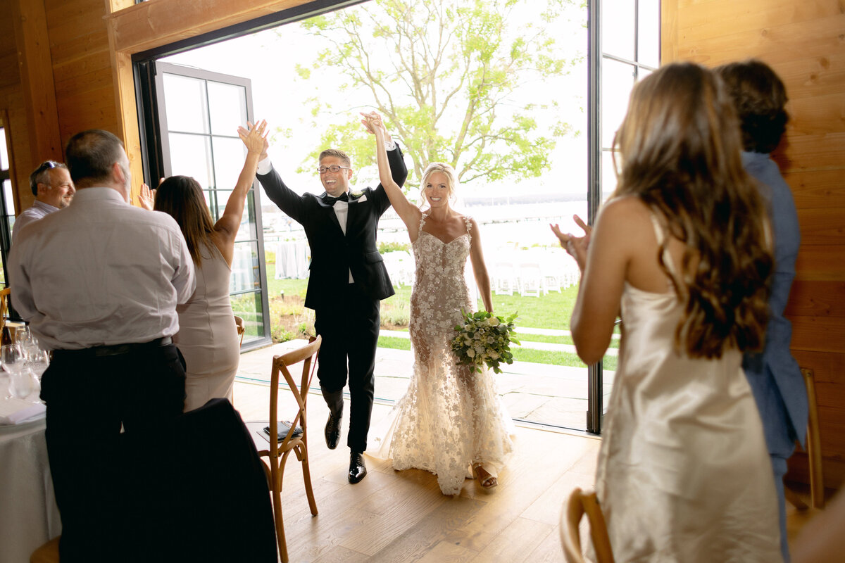 The Lake House Canandaigua_Bride and Groom Introductions_Verve Event Co.