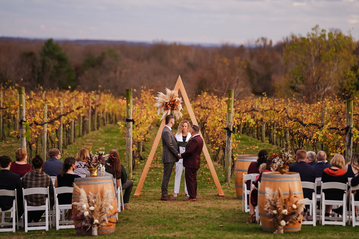 Vineyard east coast destination wedding photographers