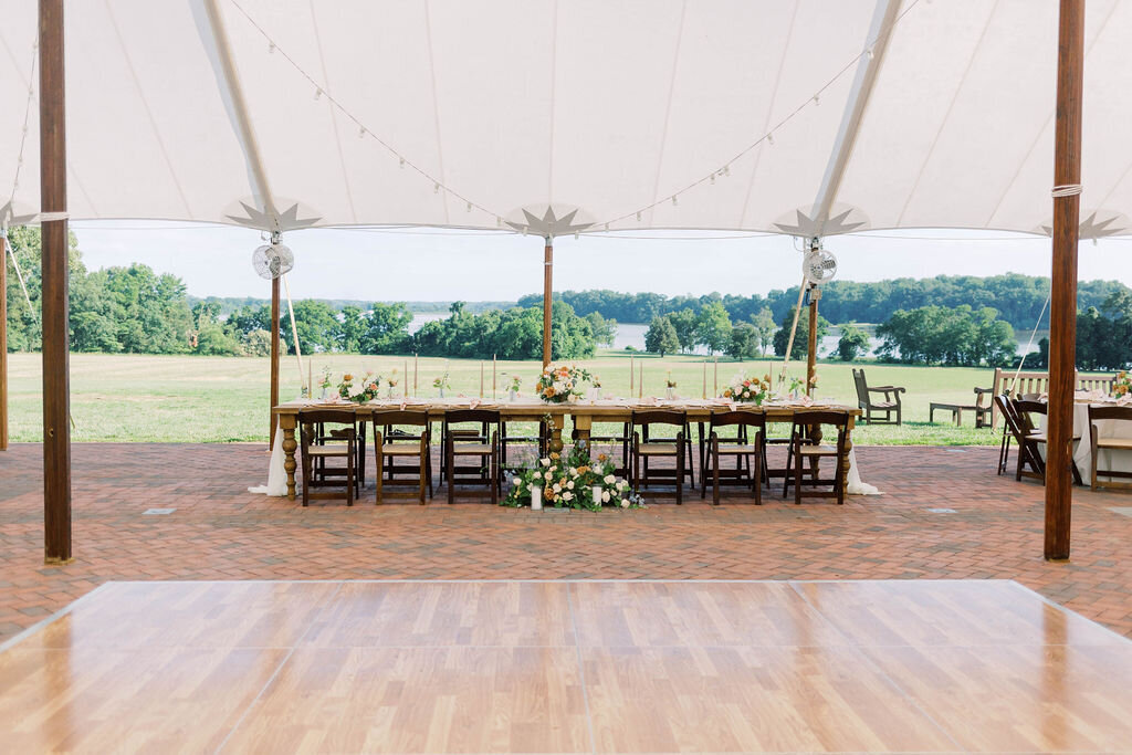 Kate Campbell Floral Summer Tented Wedding at Brittland Estate by Ashley Boyan Photography-120