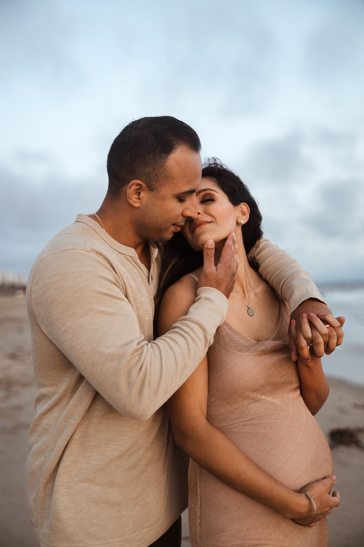 Santa Monica Beach Maternity Photography 95