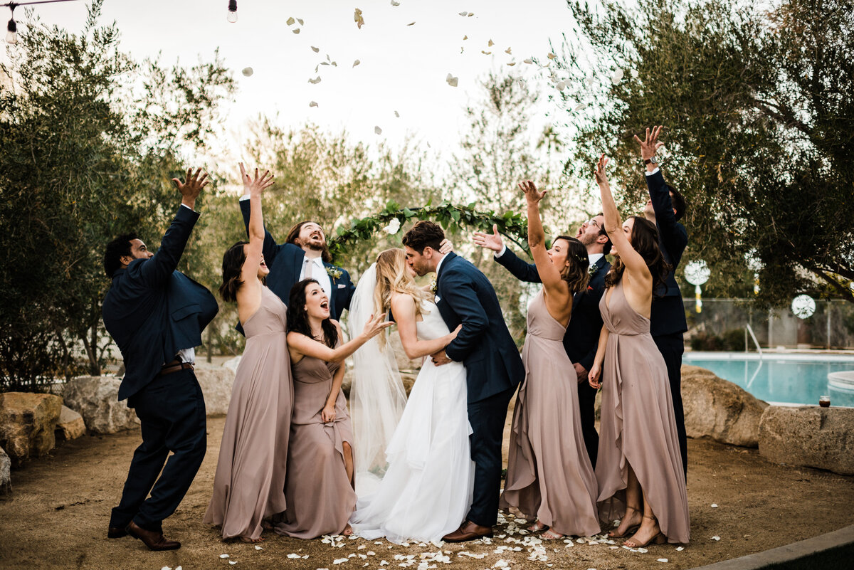 Ace Hotel Wedding in Palm Springs - Gabe and Lauren by Ash Durham - Wedding Party-197