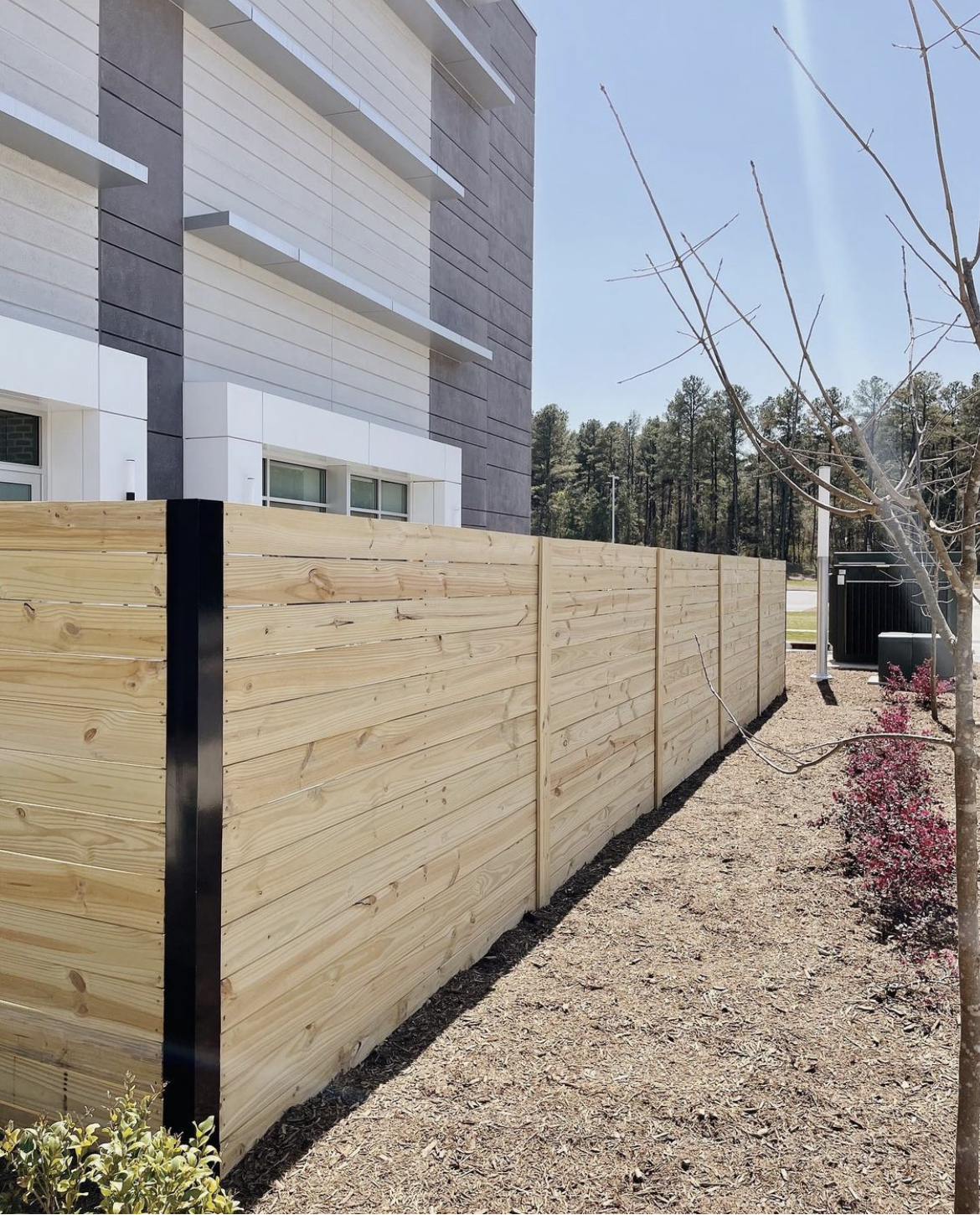 Commercial Wood Fence Contractor