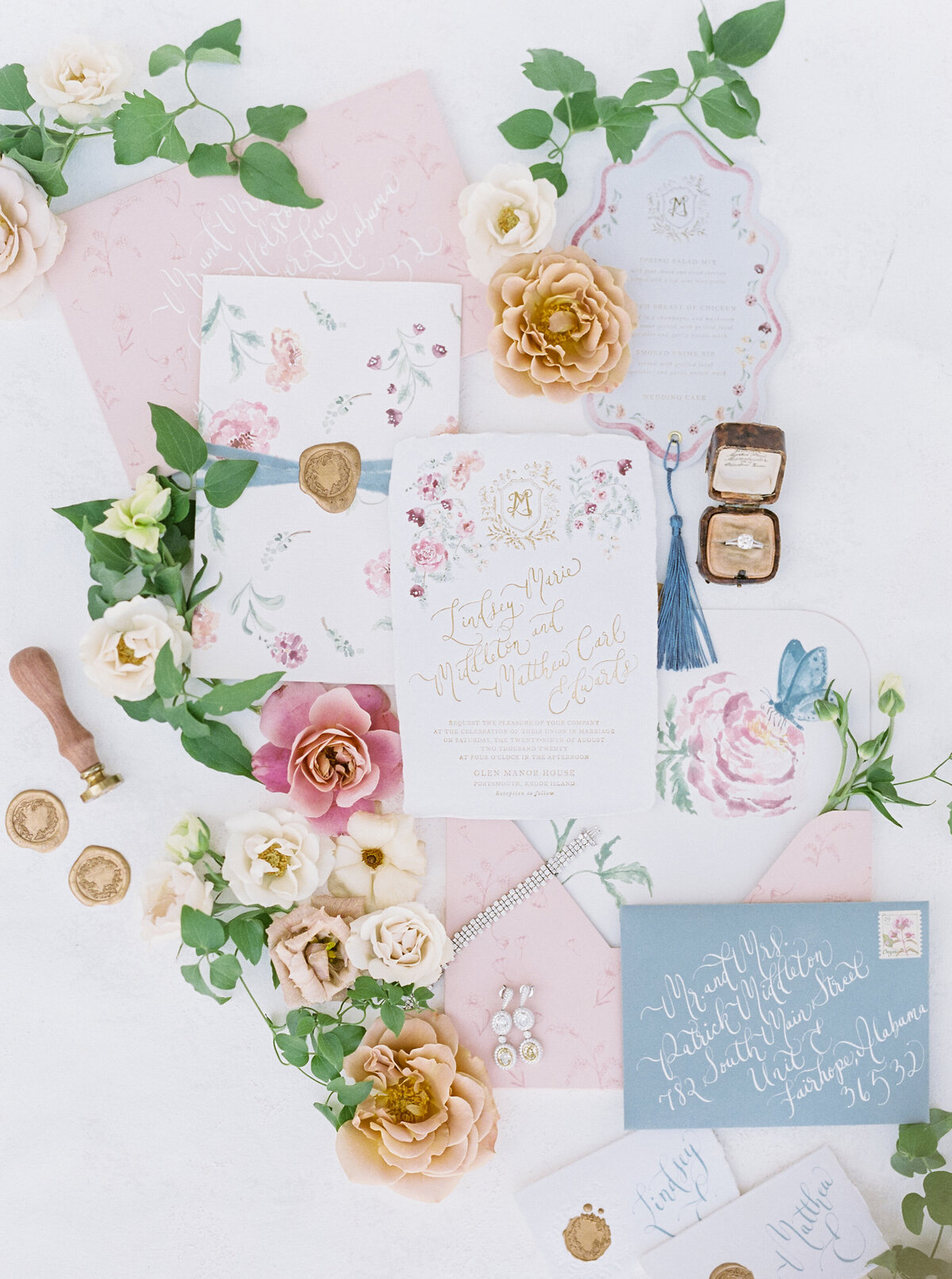 28 French Riviera Inspired Wedding with Always Yours Events and Lauren Fair35