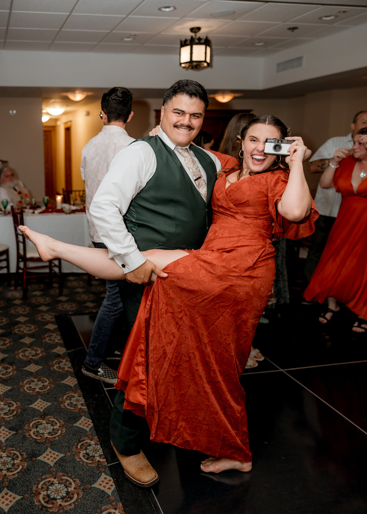 Reception photos at the Abernethy Center