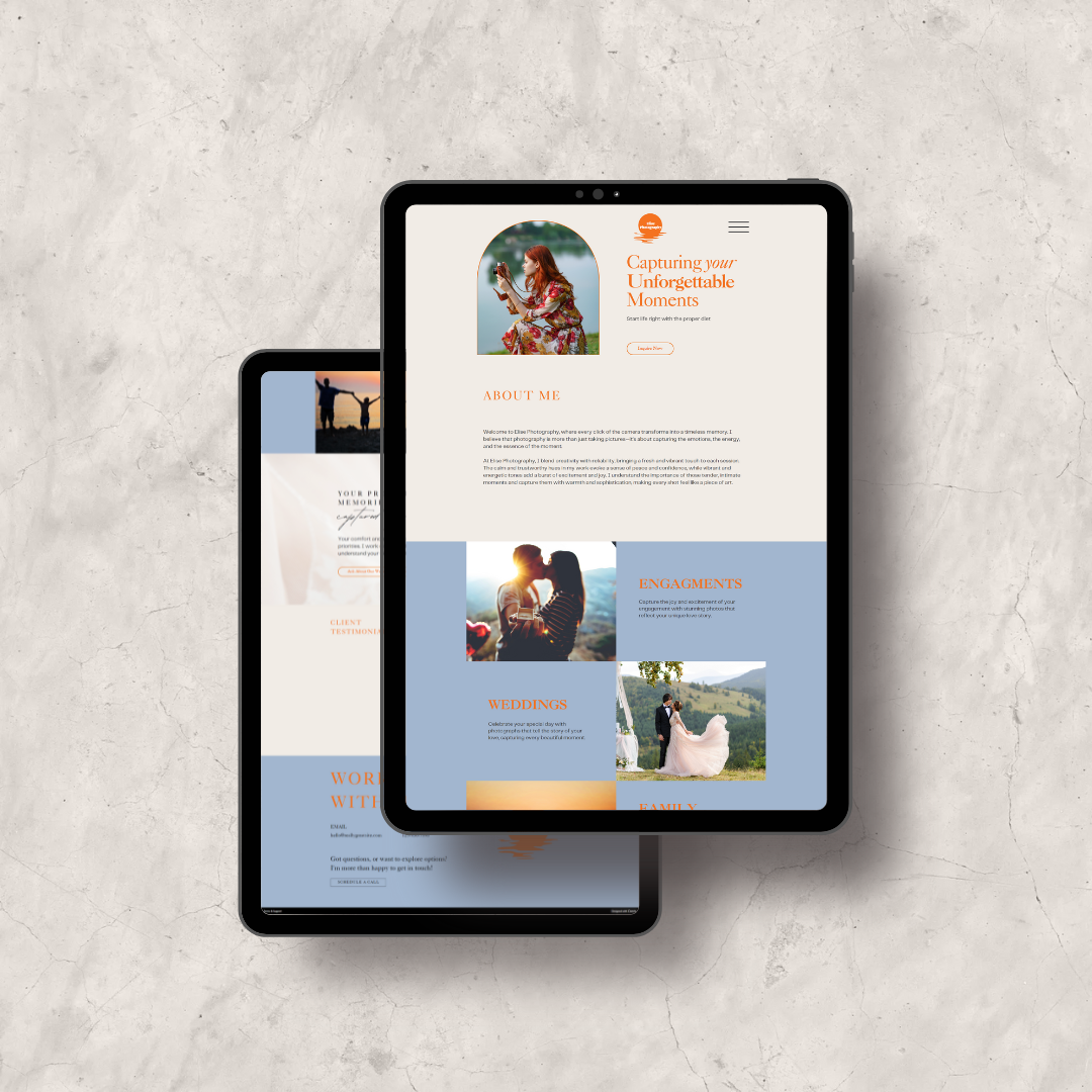 Website Mockups