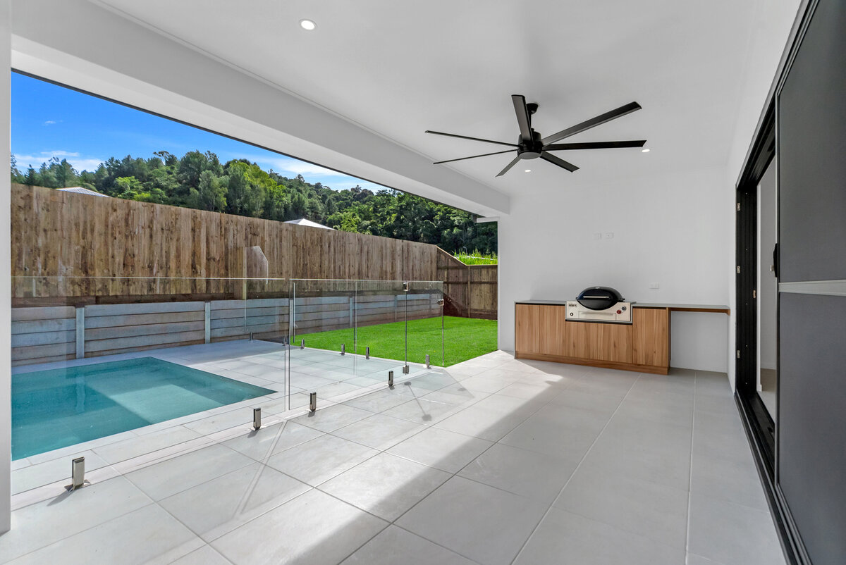 Radiata entertaining area