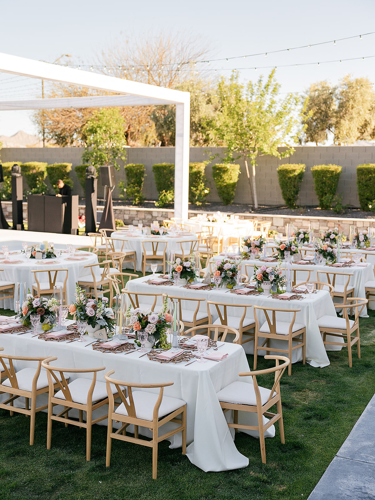 wedding reception table decor arizona 9