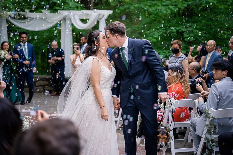 bubble-send-off-wedding-ceremony-rockwood-manor-jsasuphotography