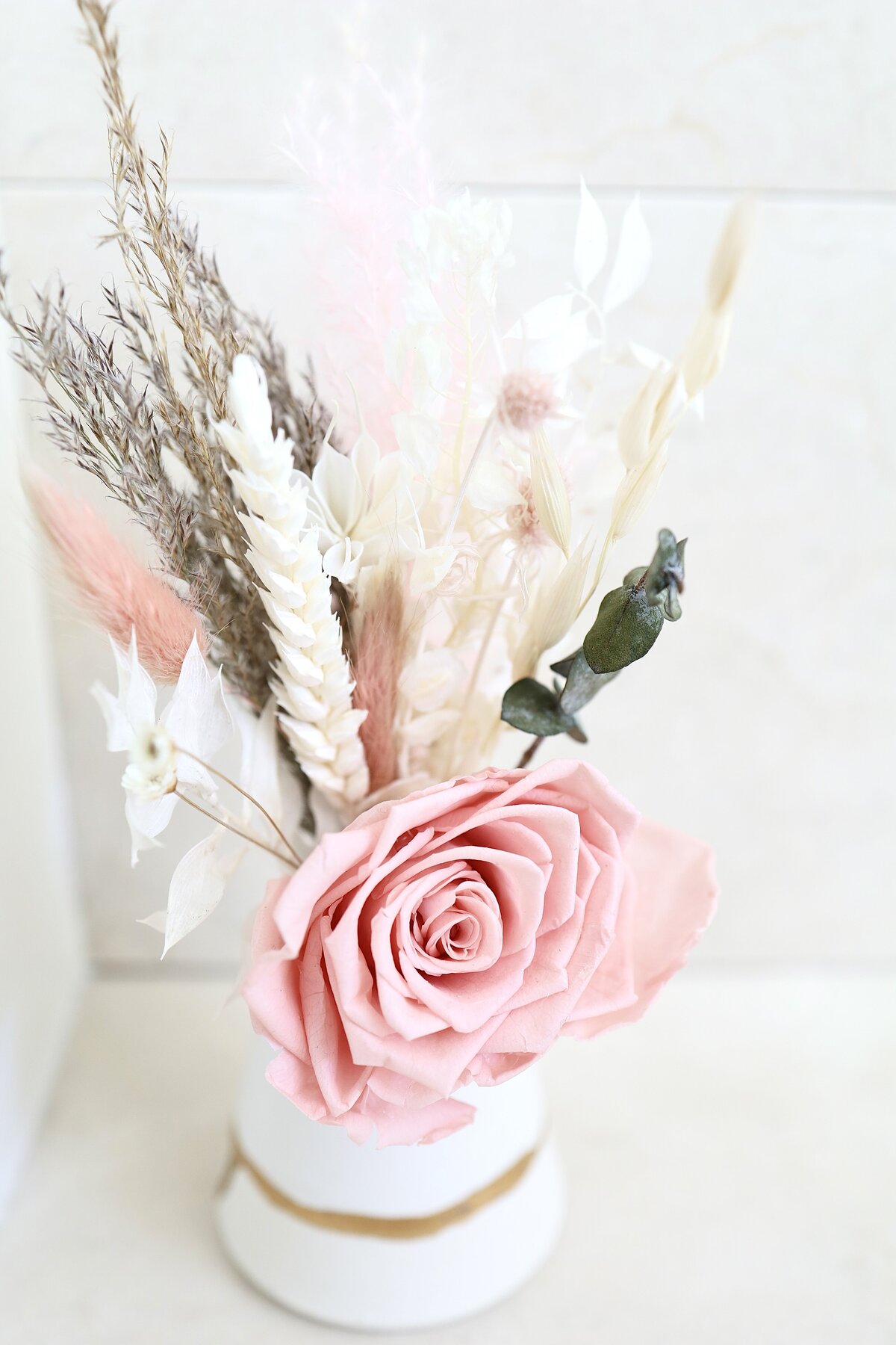 small business product photography dried floral arrangement