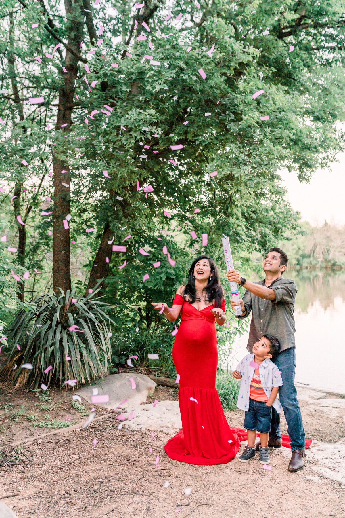 Austin Texas Indian Maternity Photograph