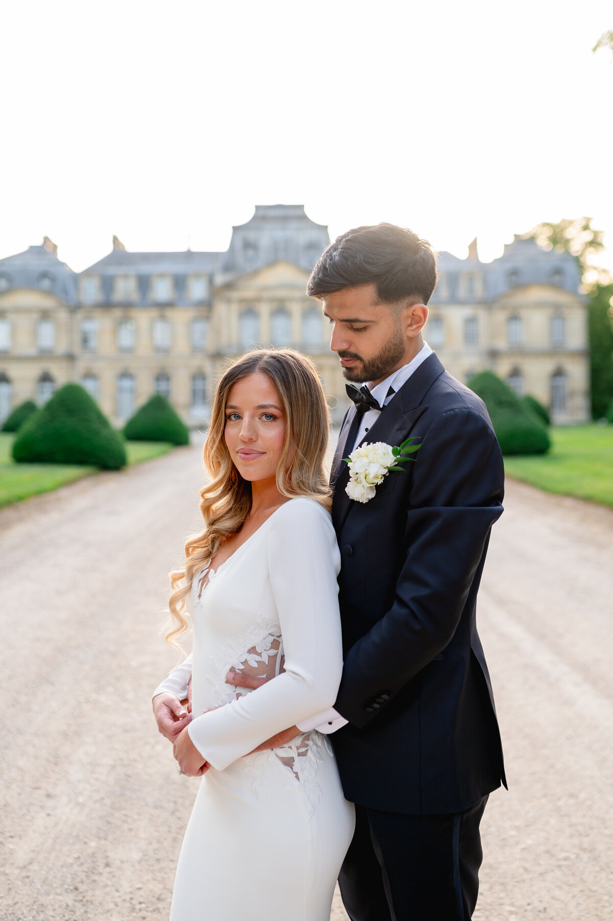 Mariage château de Champlâtreux Paris Photographe couple portrait