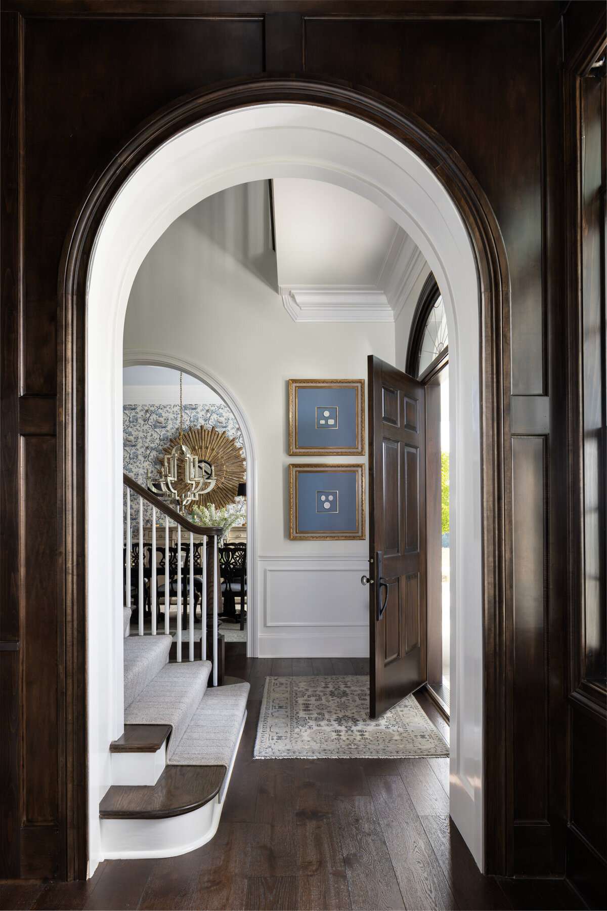 View_of_entry_of_dining_room_front_door_from_study