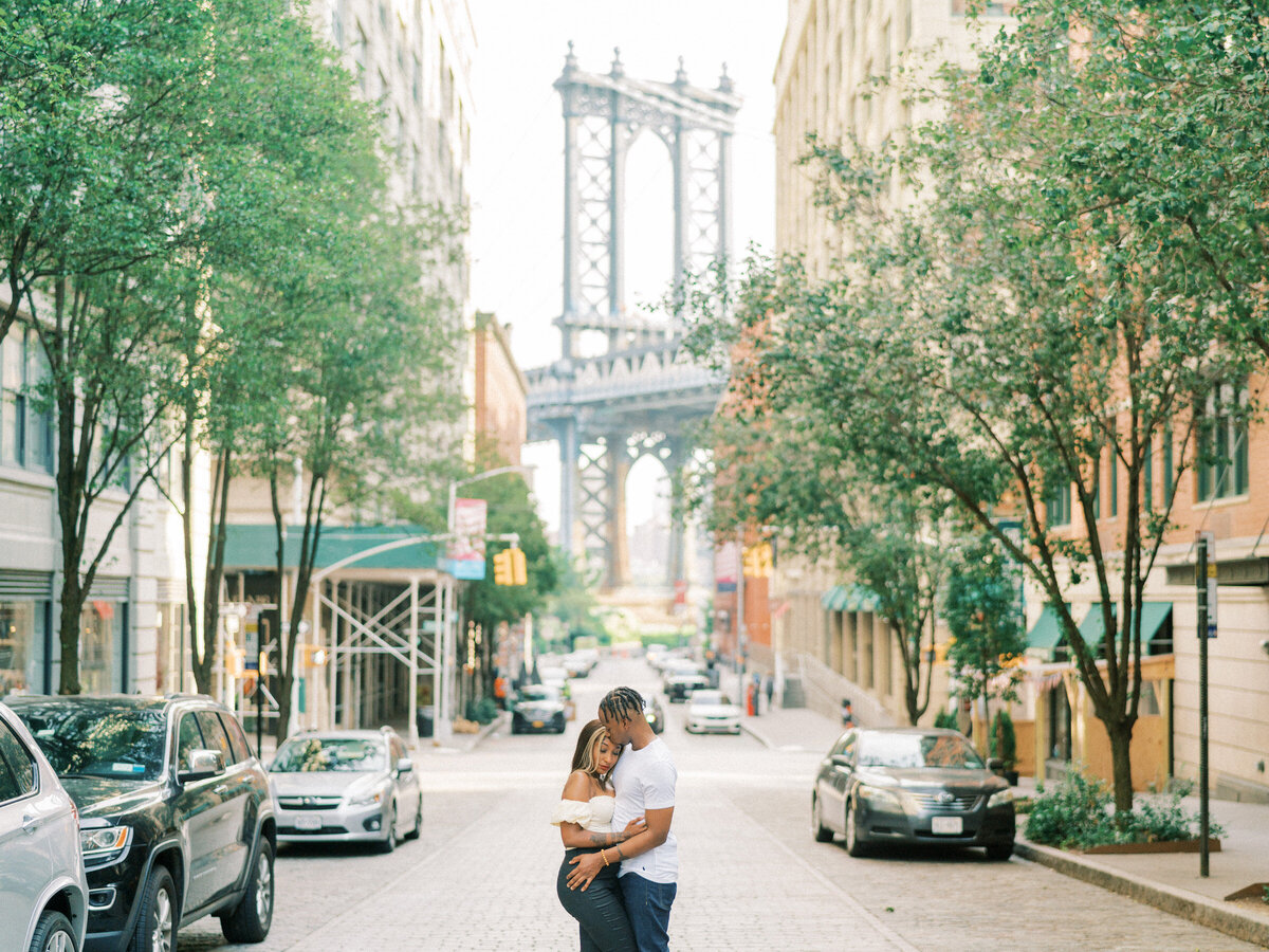 Brooklyn Bridge and DUMBO Sunrise, Engagement Session | Amarachi Ikeji Photography 35