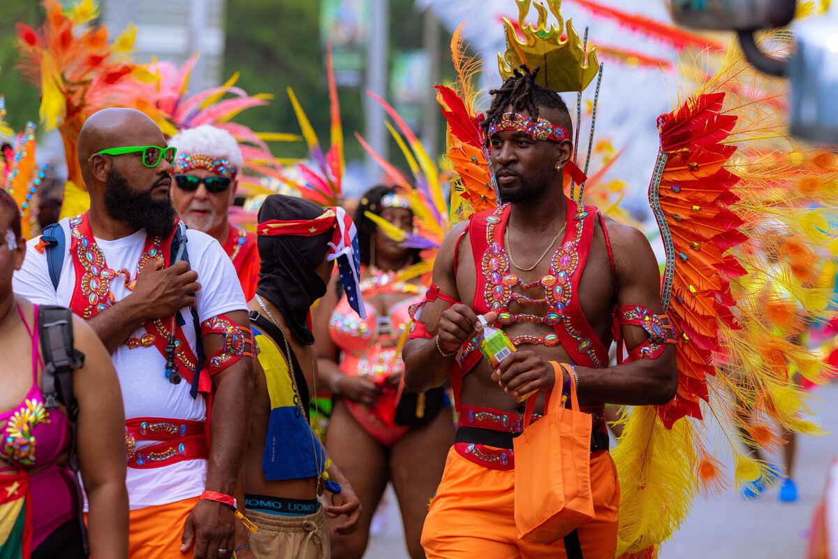 Photos of Masqueraders from Toronto Carnival 2023 - Sunlime Mas Band - Medium Band of The Year 2023-210