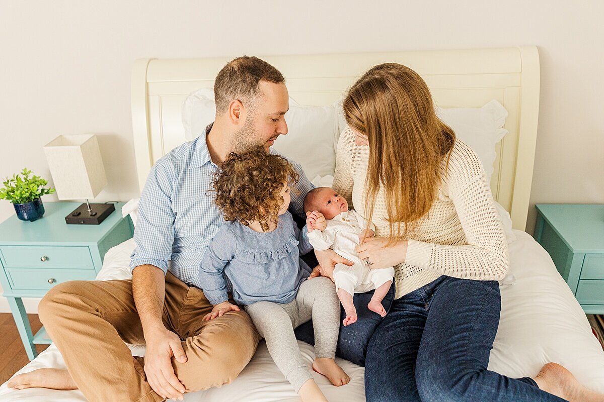 Needham Massachusetts Newborn Photo session with Sara Sniderman Photography