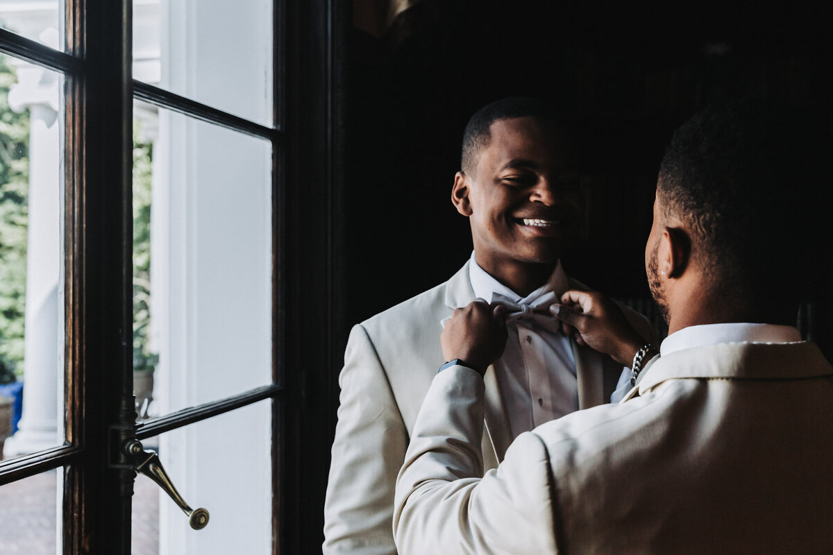 Moody preperation - Baltimore wedding photography