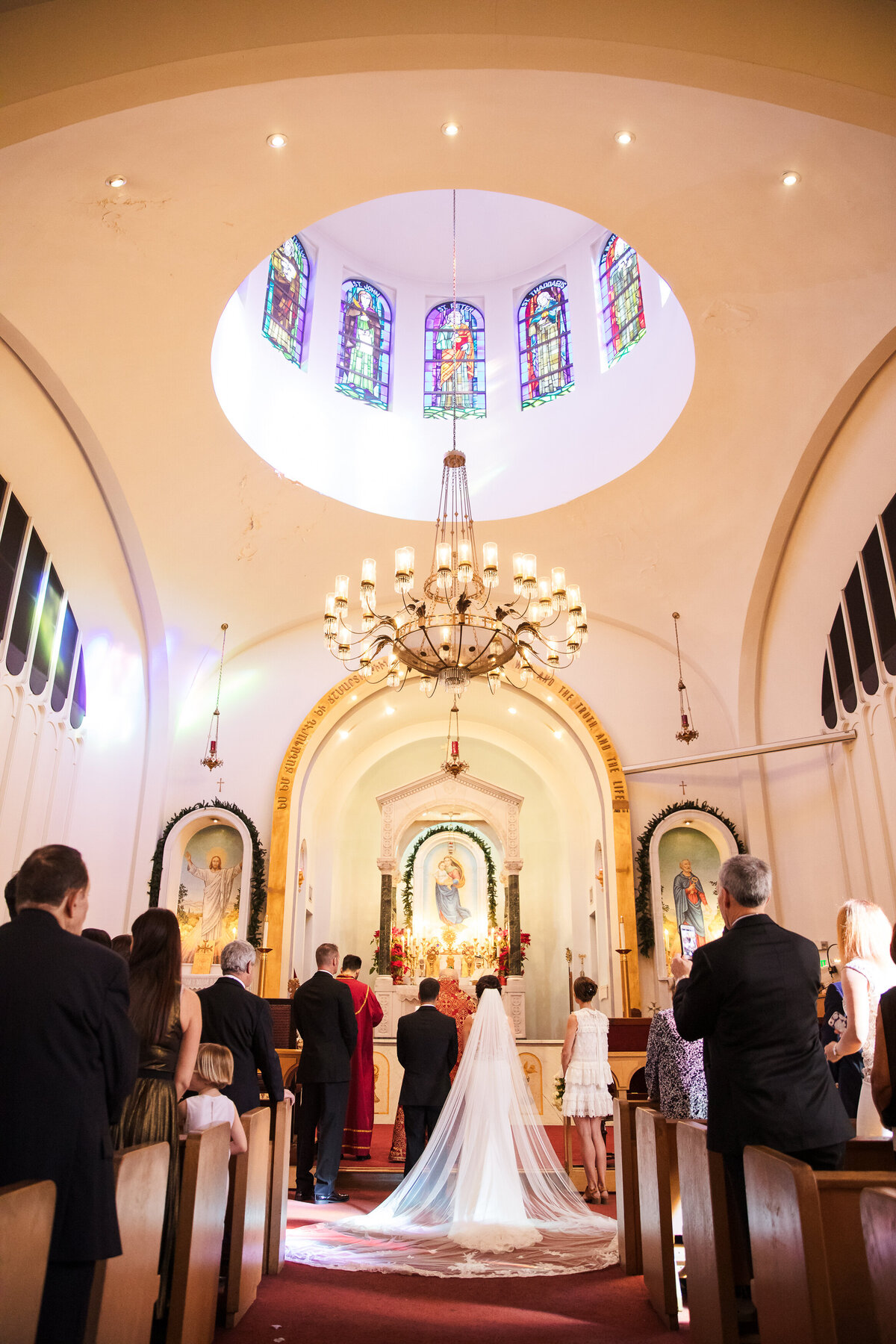 Wedding at St. Peter Armenian Church, California