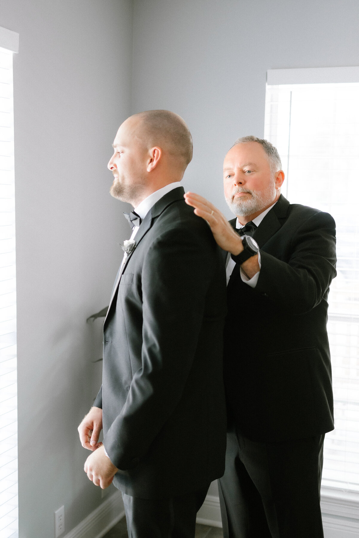 Groom Prep New Orleans Wedding Photographer