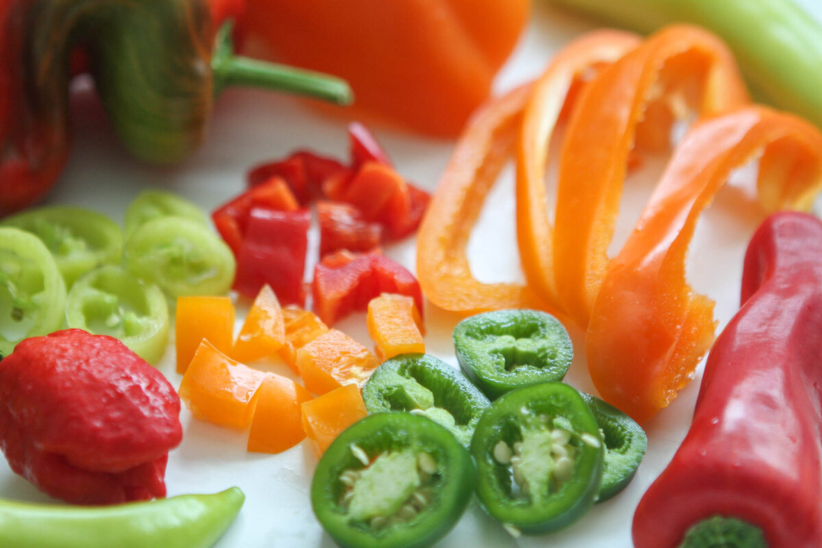 colorful peppers
