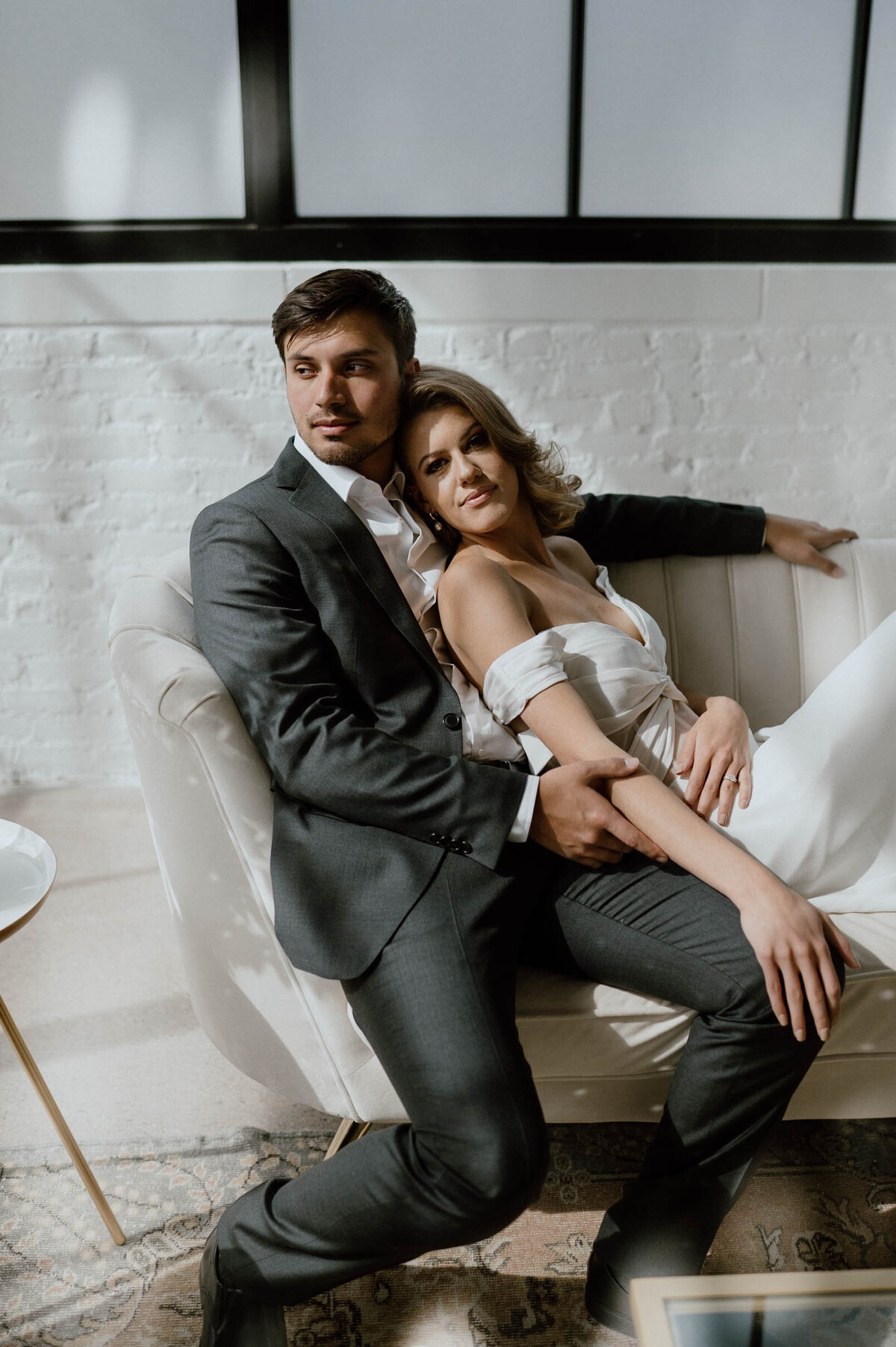 Intimate modern wedding The Whim MInneapolis MN-3