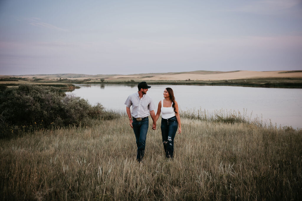 Engagement photography in Montana