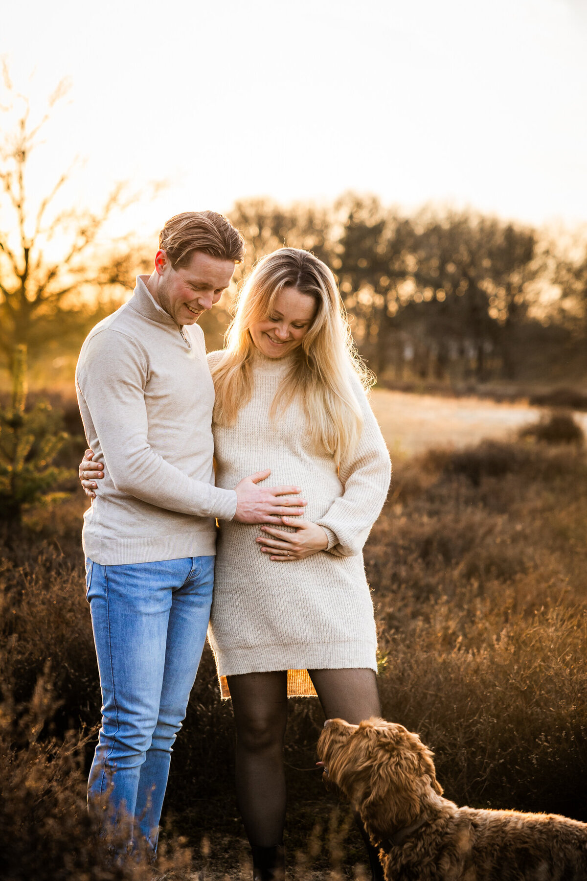Zwangerschapshoot Den Bosch Goldenhour-4