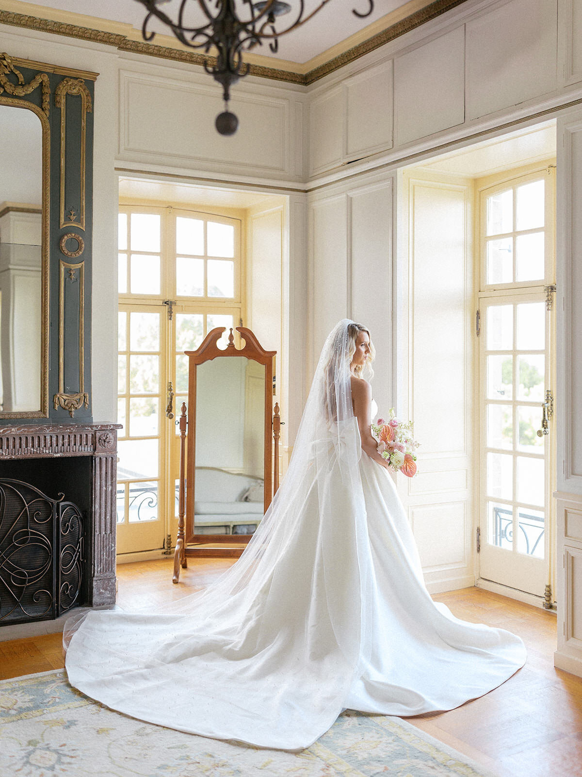 Pink destination wedding in newport-Halie Child Photography-49
