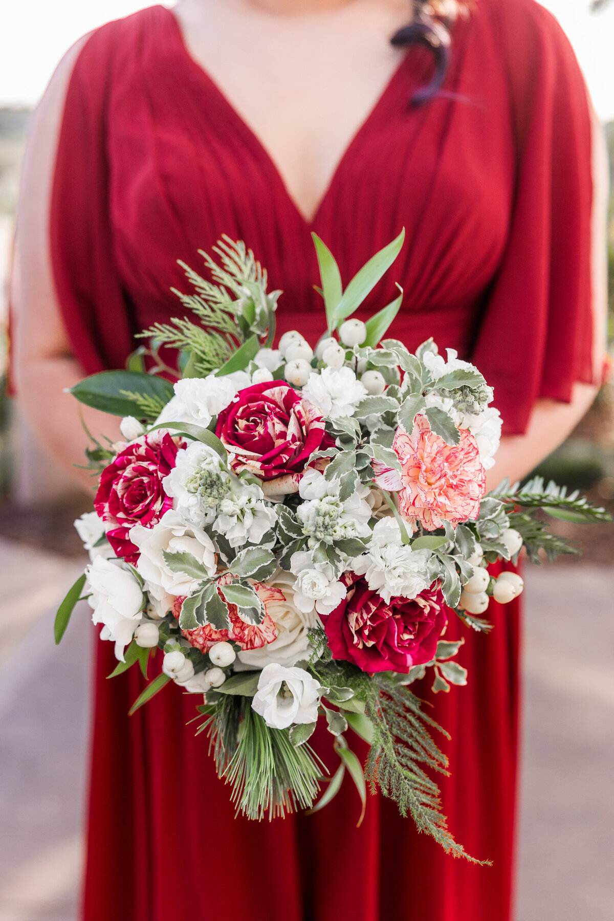 christmas-bridesmaid-bouquet