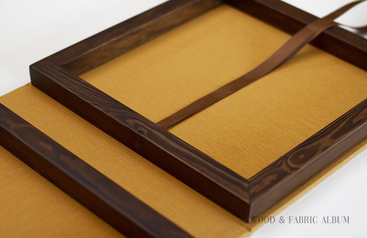 055 - pg 108-109 - Spread - Wood and Fabric Album