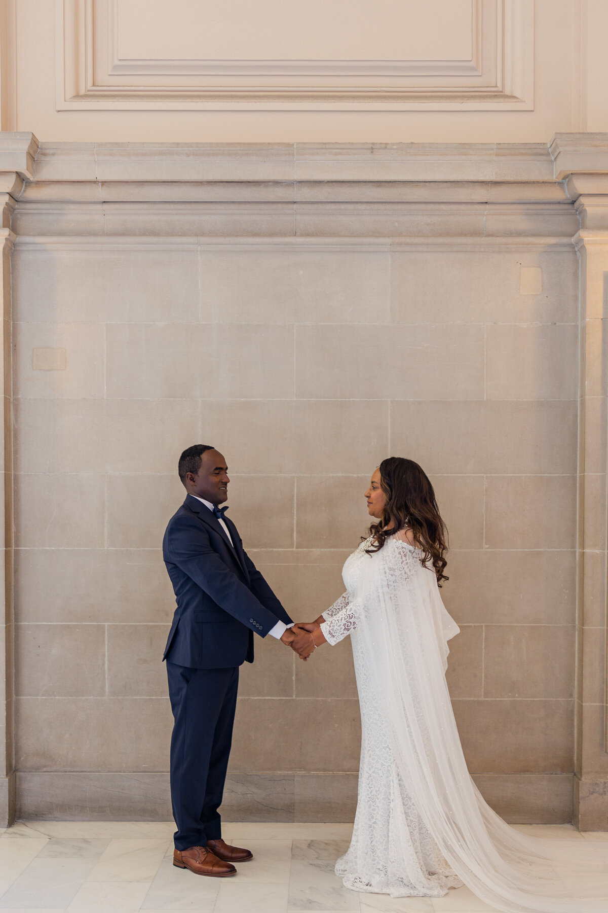 Mimi & Michael Elopement SF City Hall-62