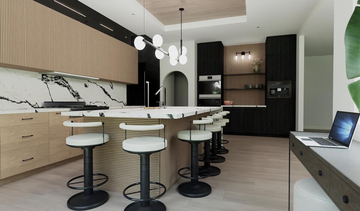 Residential kitchen design in Sacramento, California