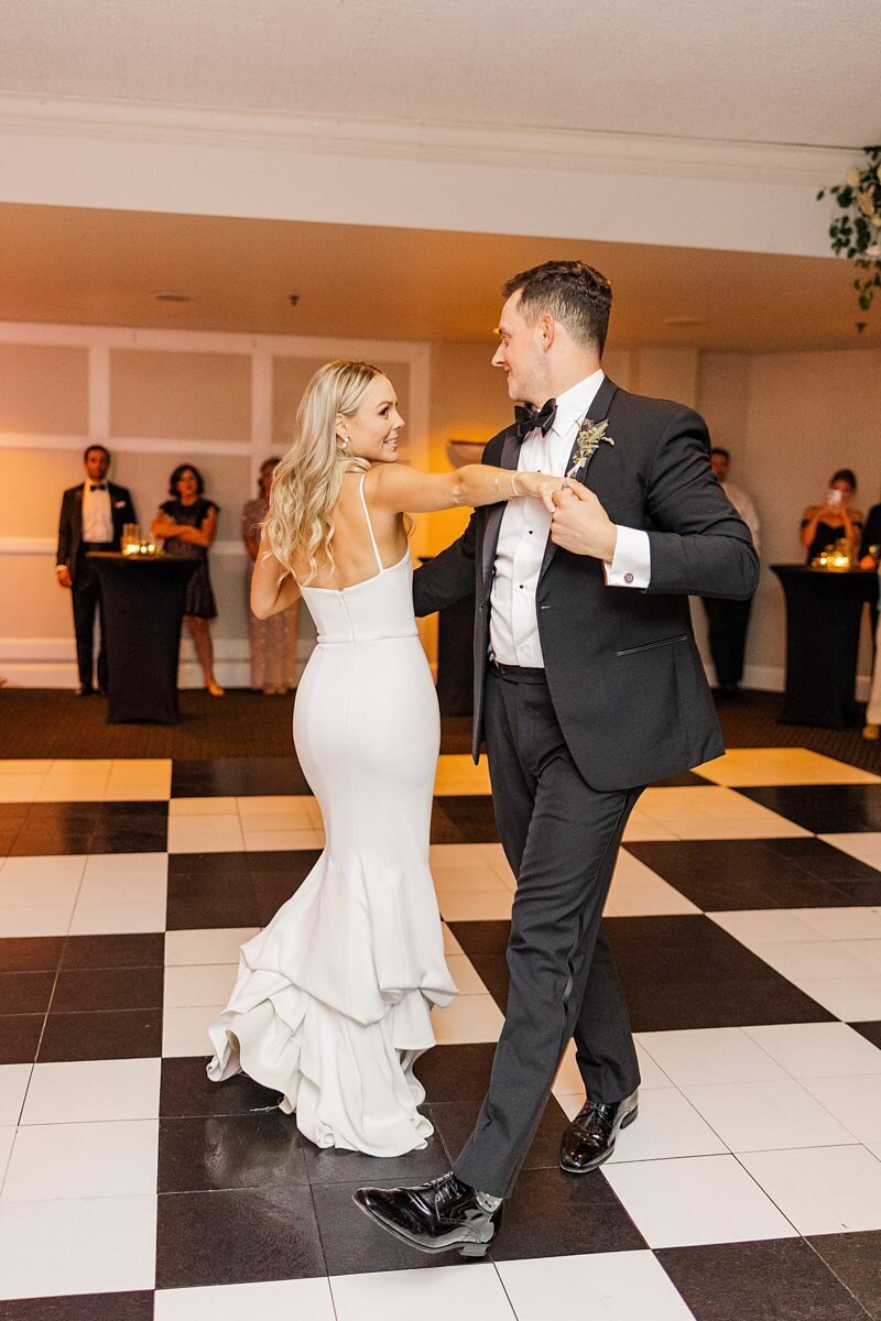 Wedding Reception at Evansville Country Club251