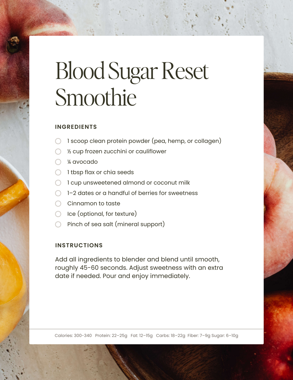 Recipe Page