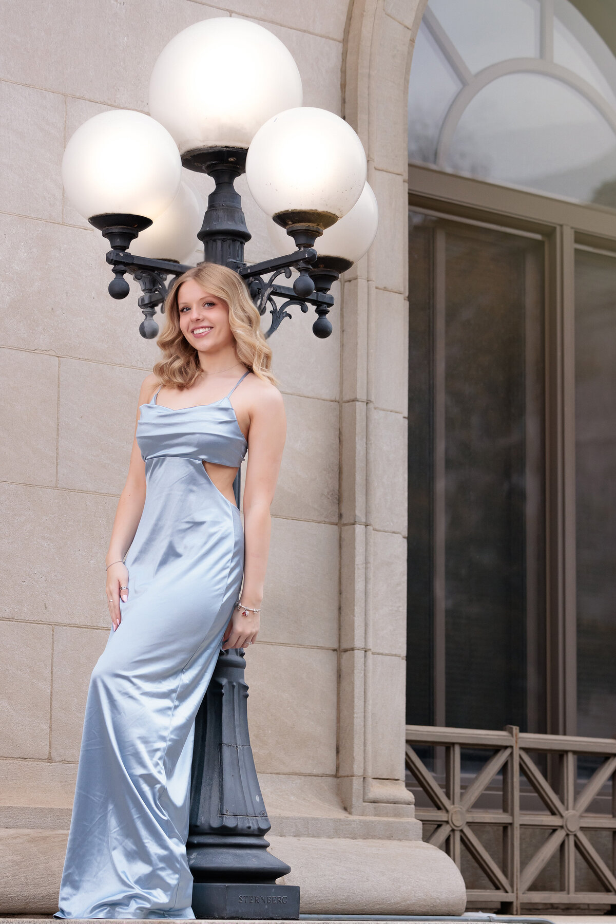 Holly Springs Senior Portraits in downtown Raleigh