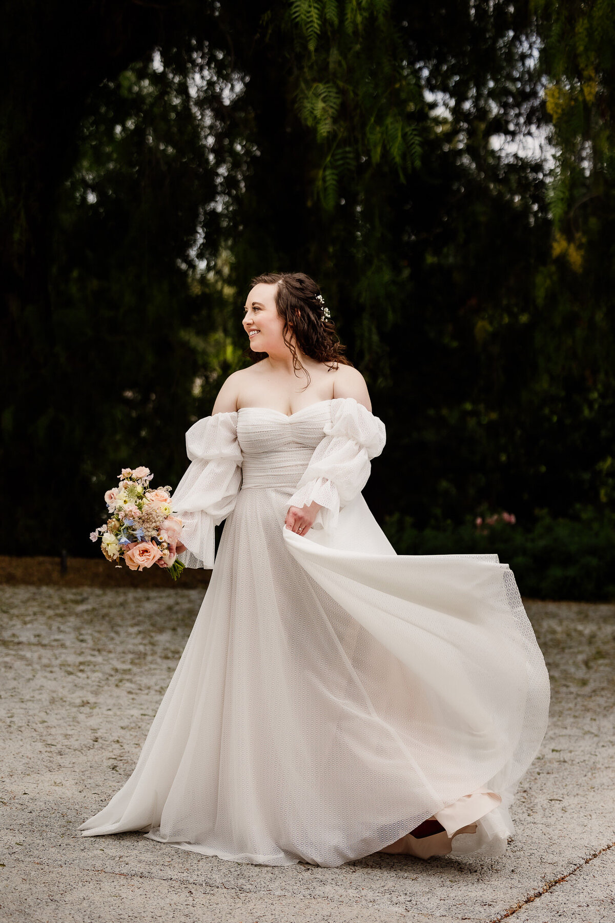 Archer Inspired Photography - Rachel and Alex Wedding - Rancho Los Cerritos Historic Site - Long Beach - Couple Photos-121