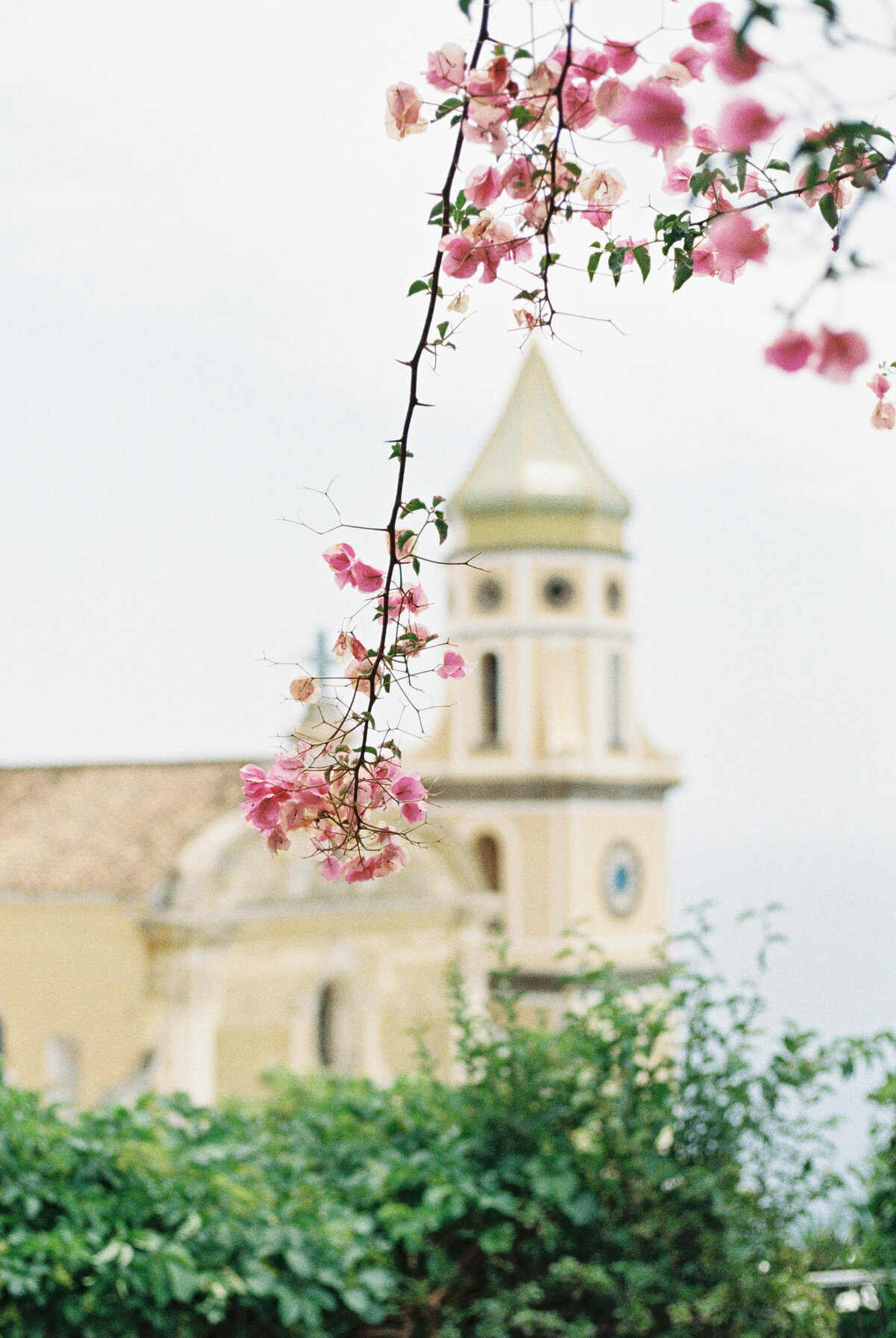 Praiano church film photographer