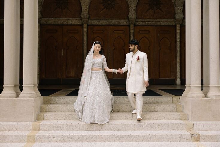 Mary Beth & Tarun _ Fox Theatre - Rêver Weddings- Araiza Florals (10)
