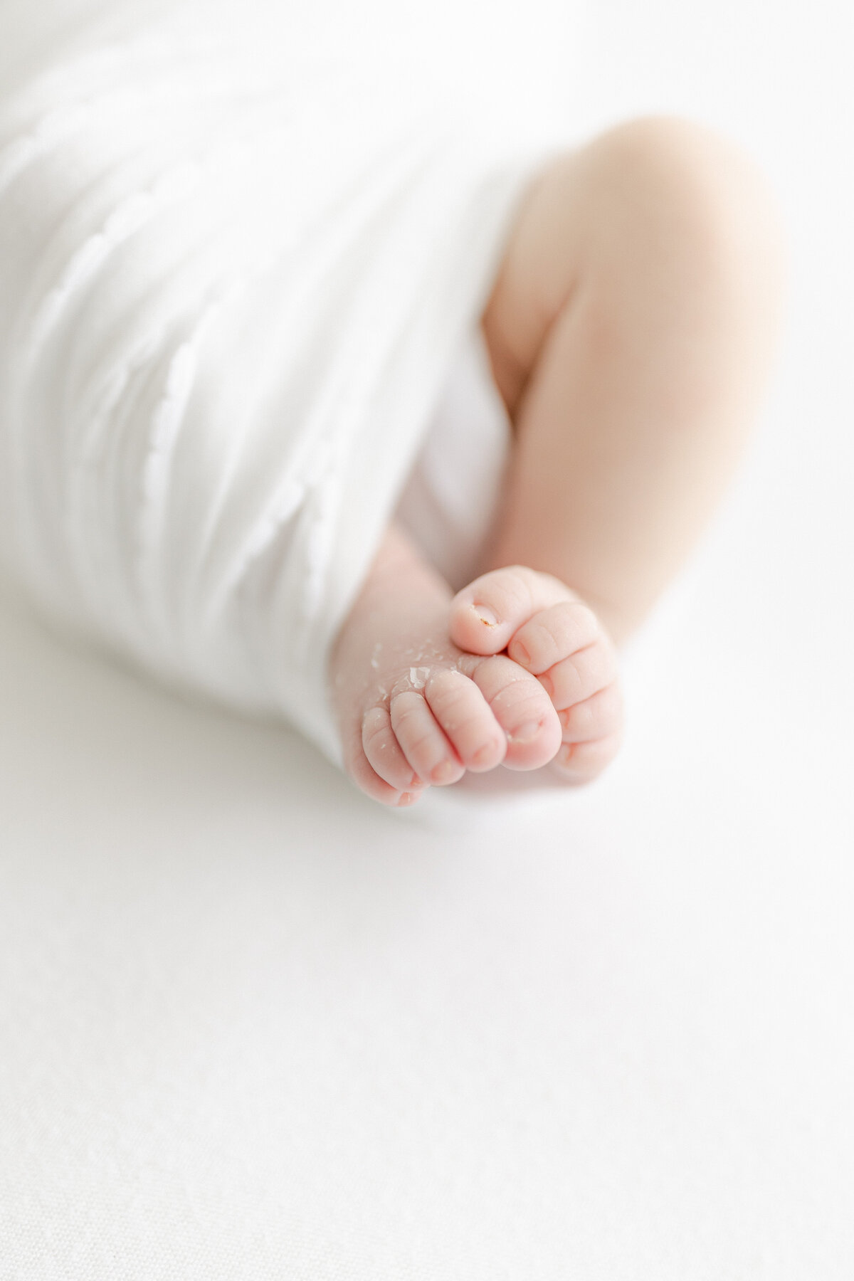 kc newborn photographer toes