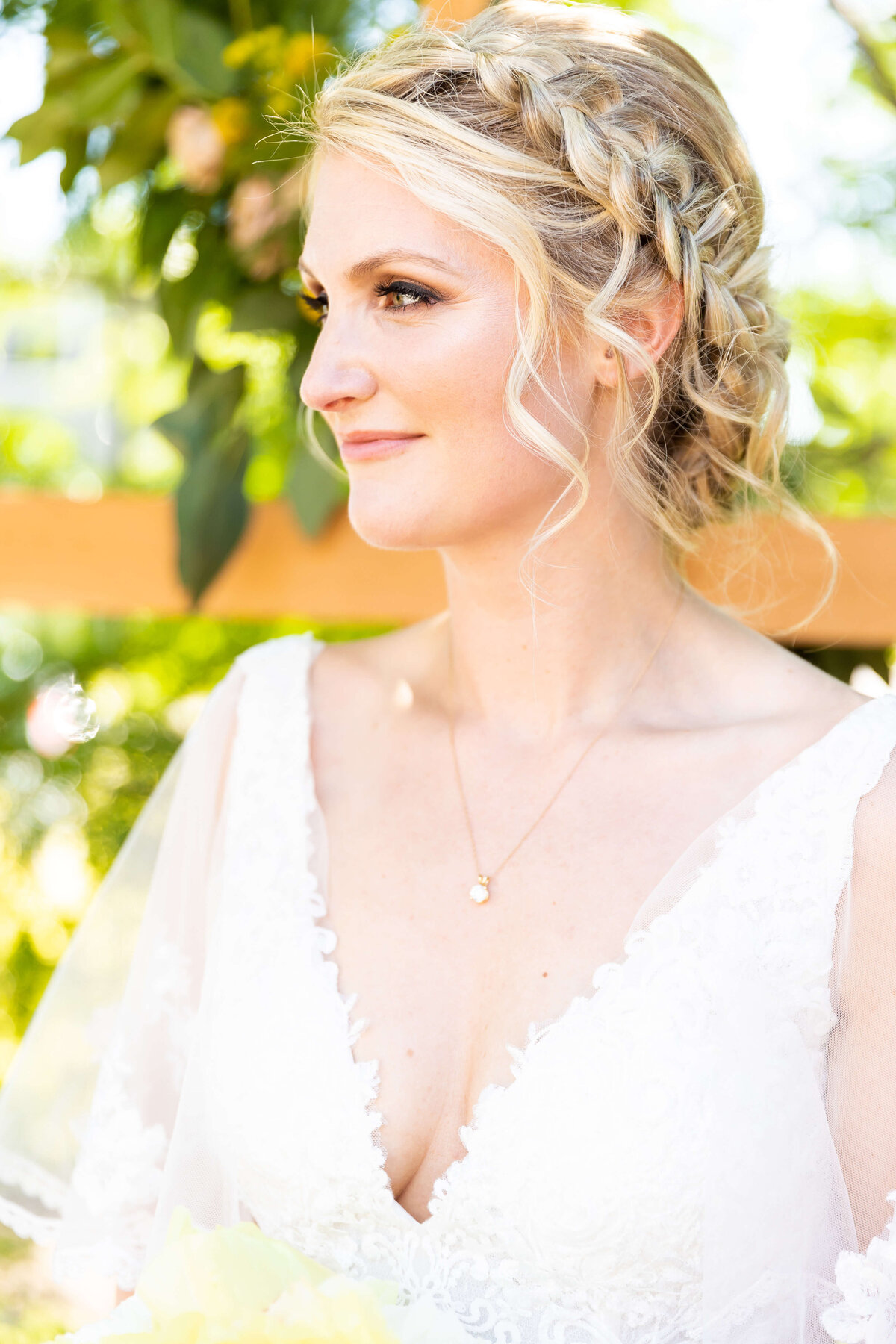 Bride hair and makeup at One10Beauty, Nashville