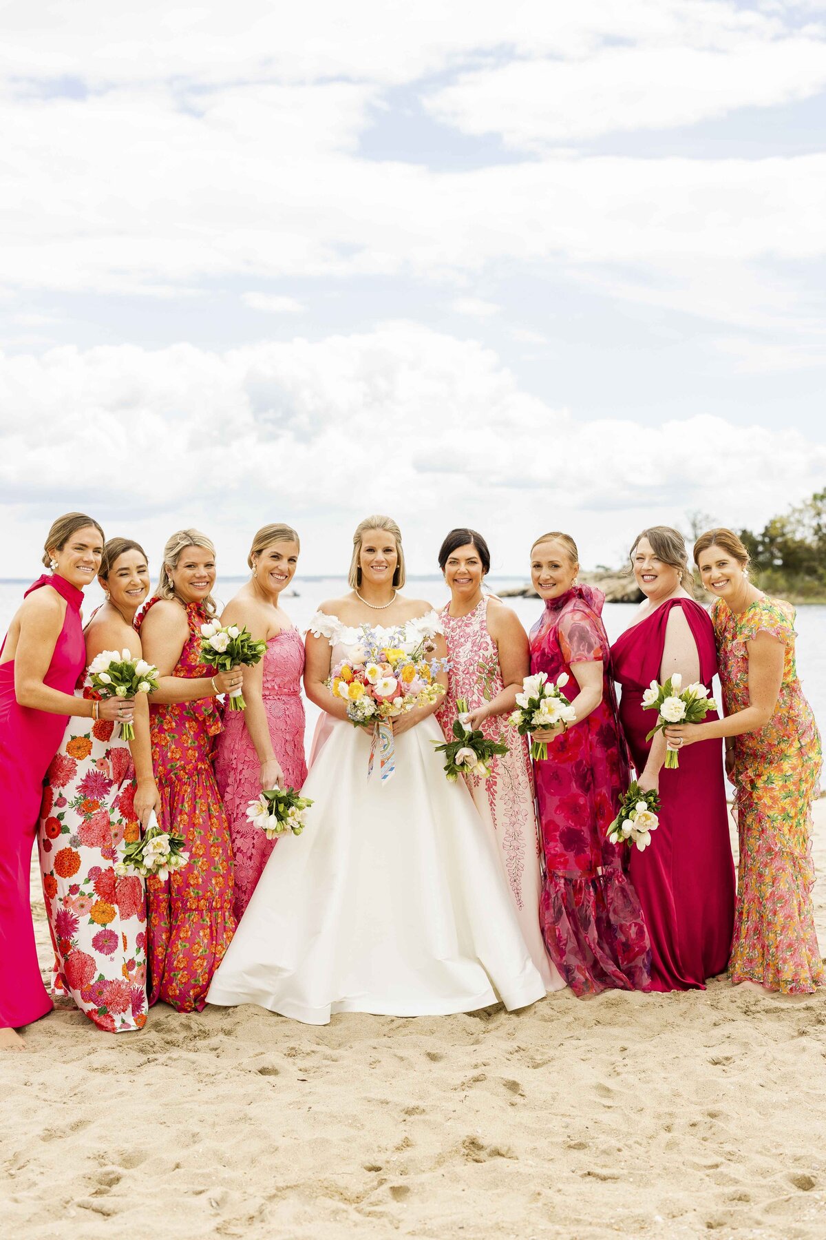 Ashley Mac Photographs - East Coast Wedding Photographer - Jersey - New York - Connecticut - Shore Club Spring Wedding with Pops of Color -25