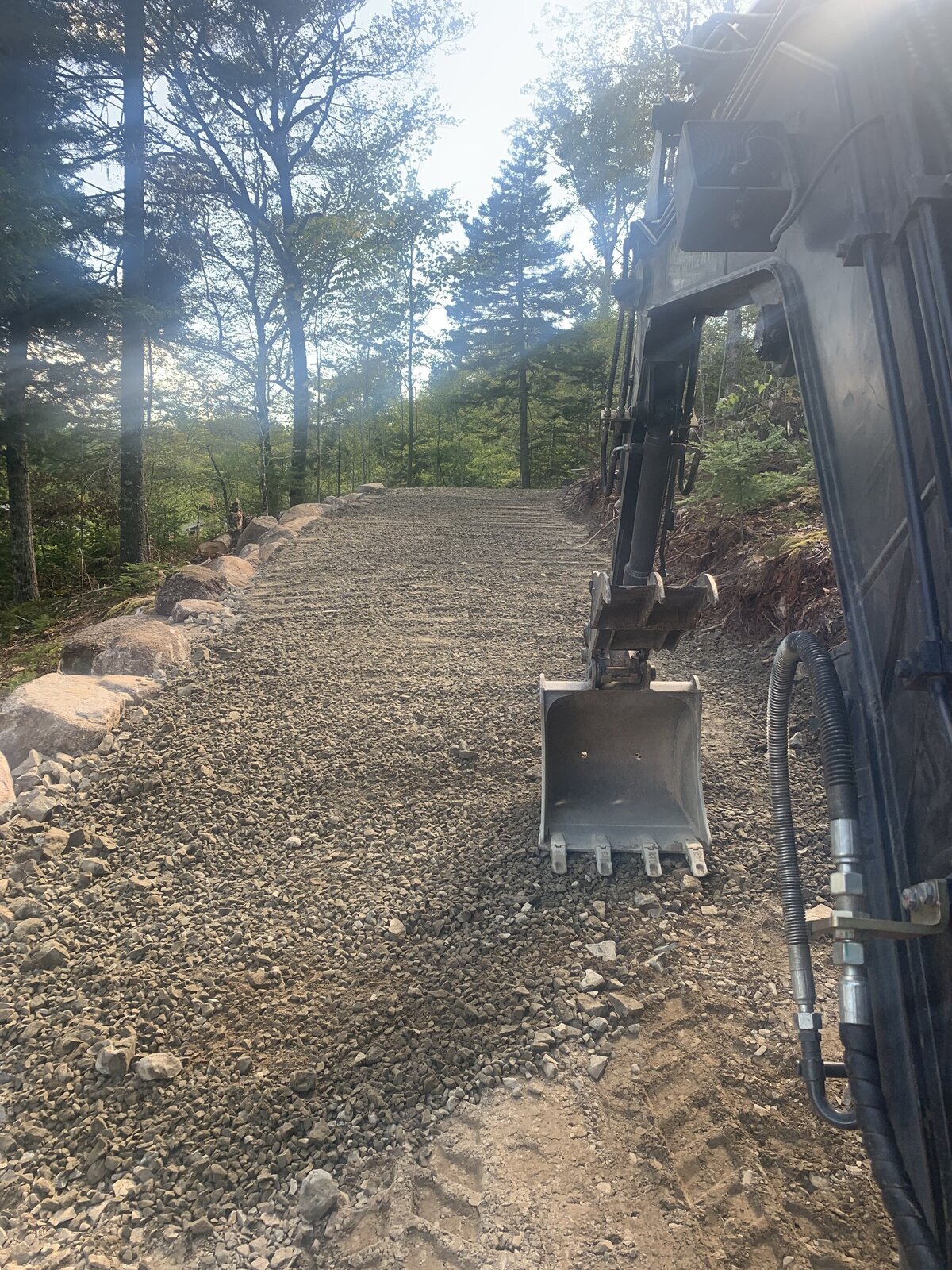Ground Down Land Management - Excavation Services - Nova Scotia - Property Access - Trail Systems - Driveways - Patios - Landscaping - Mulching