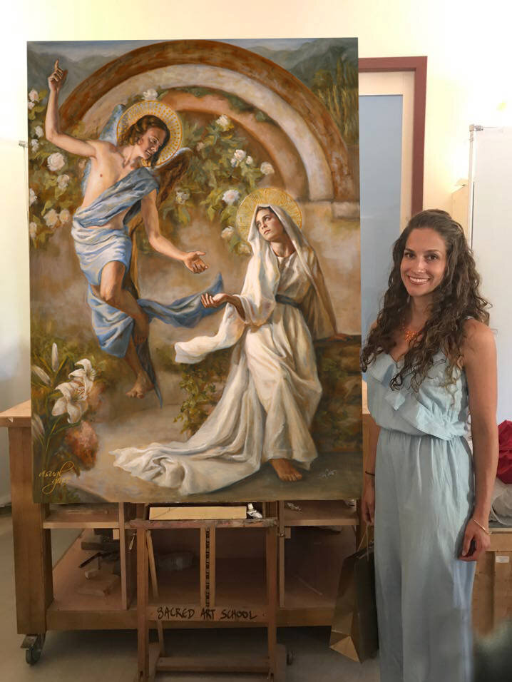 painting of angels