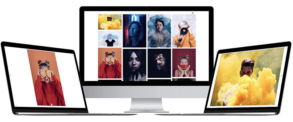 Online gallery of images