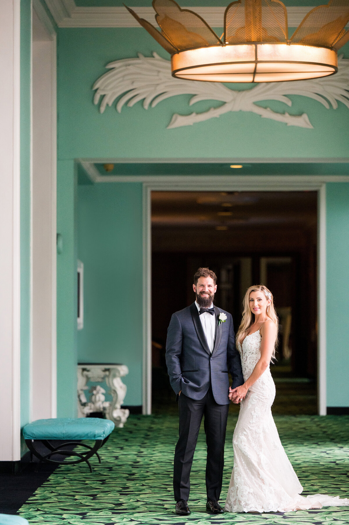 wedding pictures at greenbrier resort indoor