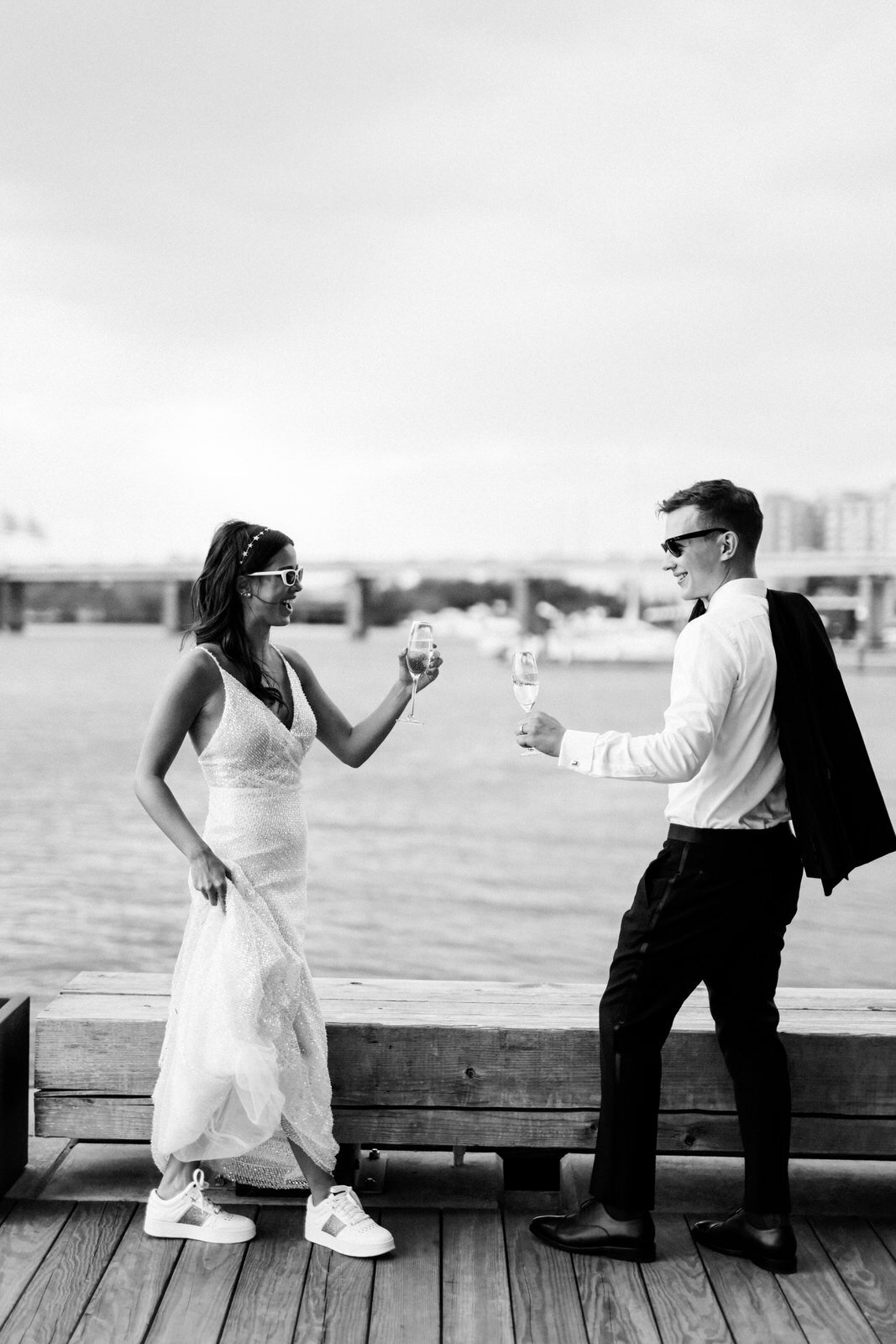 Edgy Wedding Photography at The Wharf in DC 17