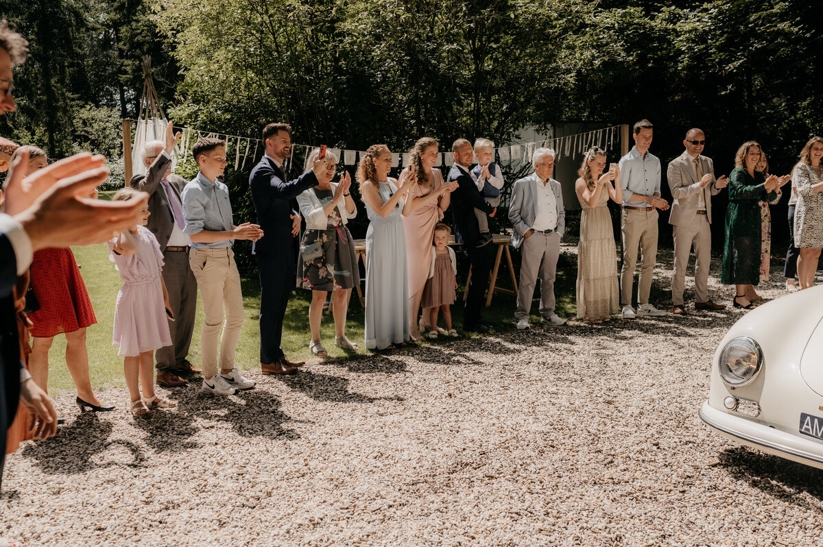 Pure Liefde Fotografie - Herbert-Niels & LoÏs - Aankomst + taart-15